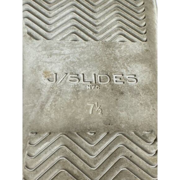 J/Slides Embossed Snake Slip On Platform Sneakers Size 7.5 - Picture 7 of 7